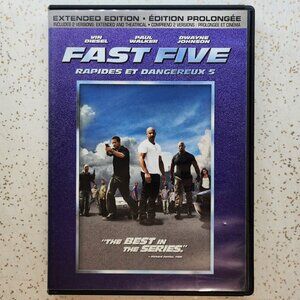 Fast Five Extended Edition DVD Movie